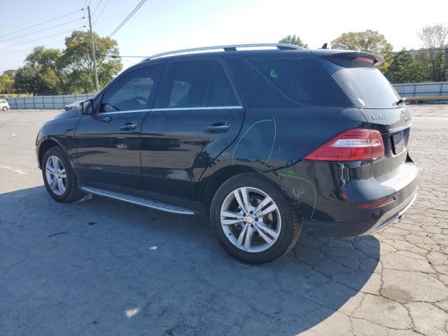4JGDA5HB1FA571772 - 2015 MERCEDES-BENZ ML 350 4MATIC BLACK photo 2