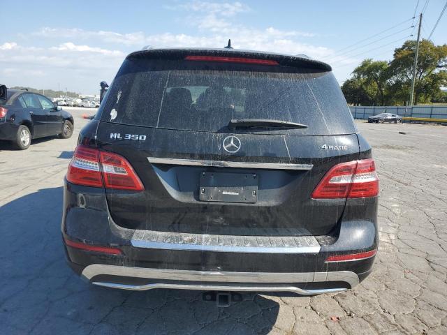 4JGDA5HB1FA571772 - 2015 MERCEDES-BENZ ML 350 4MATIC BLACK photo 6