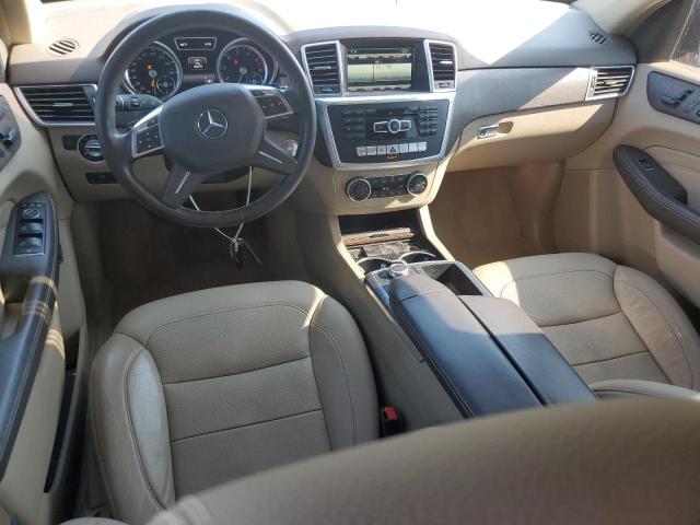 4JGDA5HB1FA571772 - 2015 MERCEDES-BENZ ML 350 4MATIC BLACK photo 8