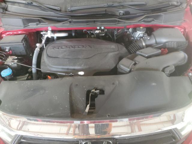 5FNRL6H65PB063178 - 2023 HONDA ODYSSEY EXL 红色 照片 12