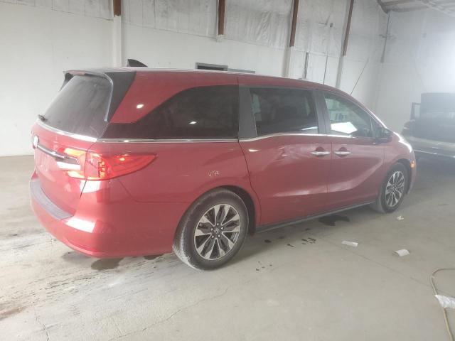 5FNRL6H65PB063178 - 2023 HONDA ODYSSEY EXL 红色 照片 3