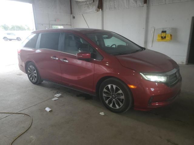 5FNRL6H65PB063178 - 2023 HONDA ODYSSEY EXL 红色 照片 4