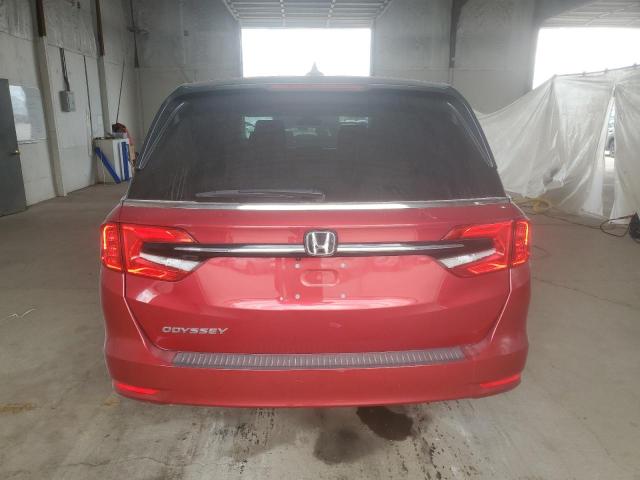 5FNRL6H65PB063178 - 2023 HONDA ODYSSEY EXL 红色 照片 6