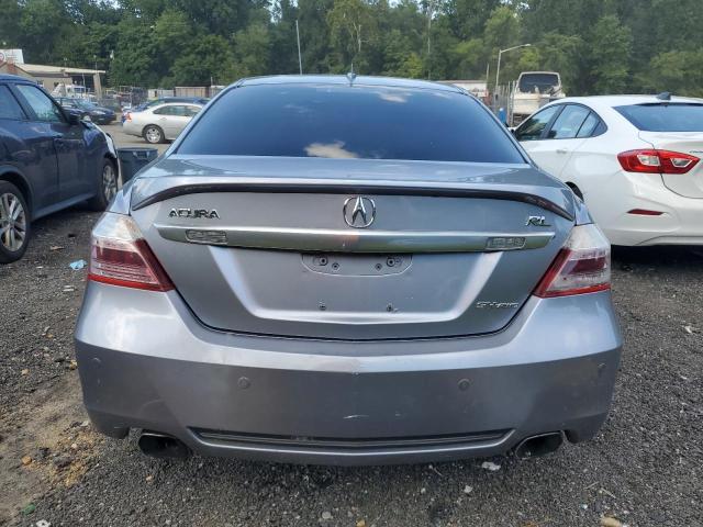 JH4KB2F62BC000849 - 2011 ACURA RL ვერცხლისფერი ფოტო 6