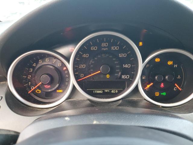 JH4KB2F62BC000849 - 2011 ACURA RL ვერცხლისფერი ფოტო 9