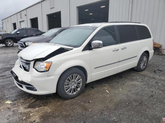 2C4RC1CG9DR510081 - 2013 CHRYSLER TOWN & COU TOURING L WHITE photo 1