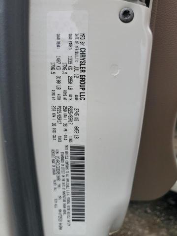 2C4RC1CG9DR510081 - 2013 CHRYSLER TOWN & COU TOURING L WHITE photo 13