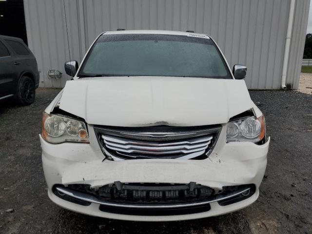 2C4RC1CG9DR510081 - 2013 CHRYSLER TOWN & COU TOURING L WHITE photo 5