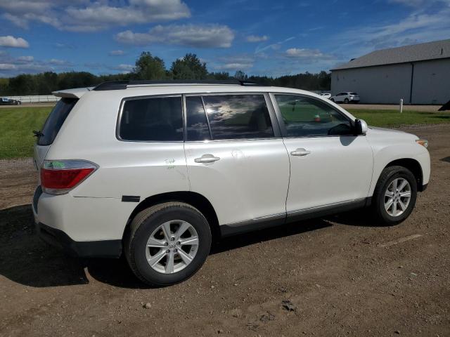 5TDBK3EH7CS163877 - 2012 TOYOTA HIGHLANDER BASE Белый фото 3
