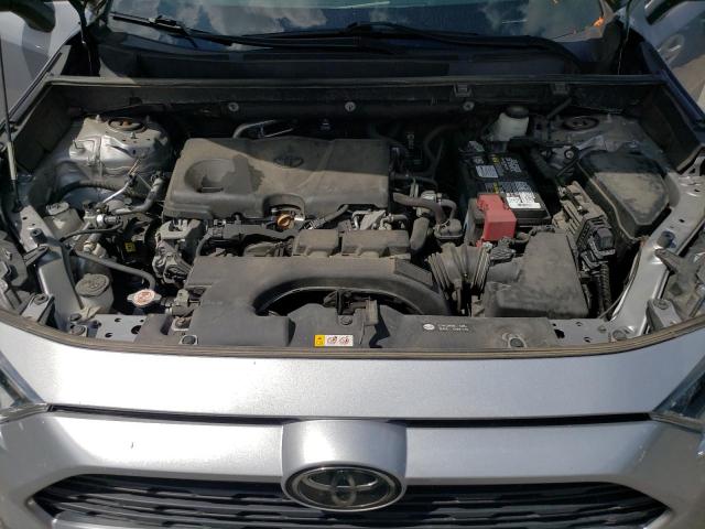 2T3F1RFV4MC162358 - 2021 TOYOTA RAV4 LE SILVER photo 12
