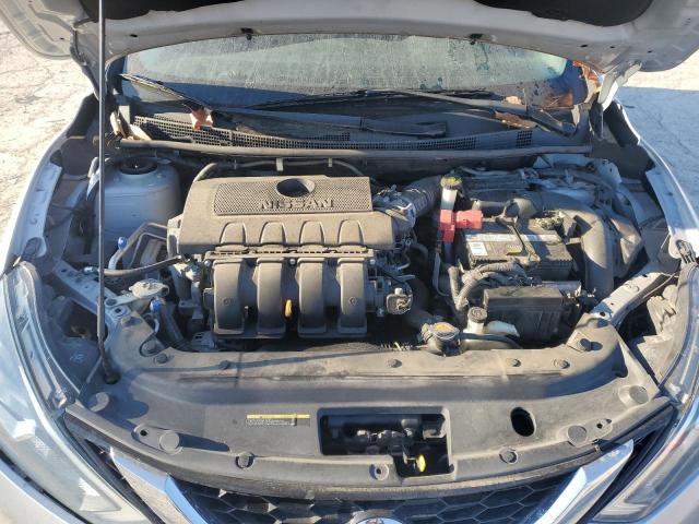 3N1AB7AP3JL644635 - 2018 NISSAN SENTRA S SILVER photo 11