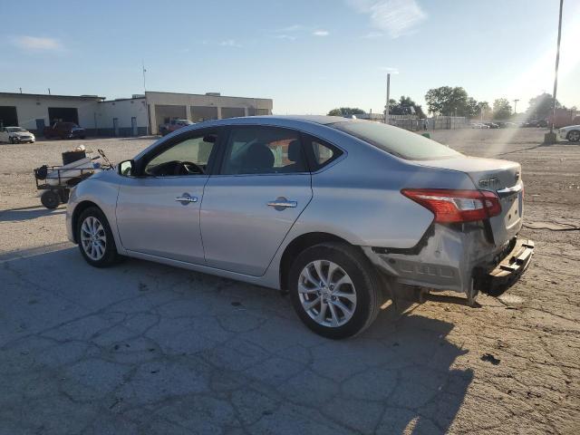 3N1AB7AP3JL644635 - 2018 NISSAN SENTRA S SILVER photo 2