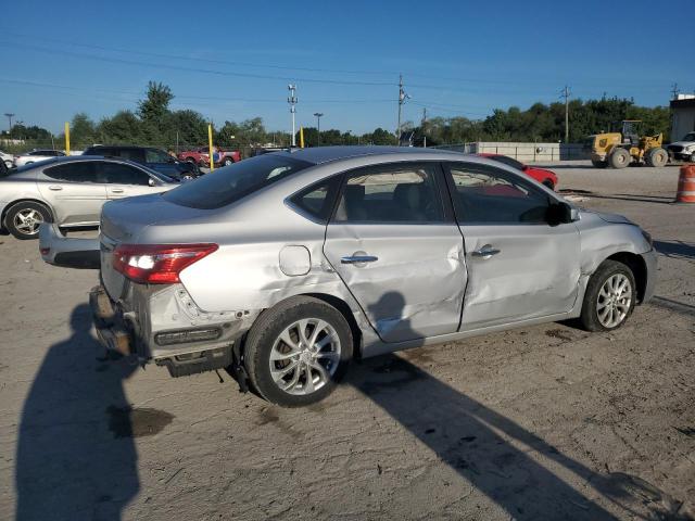 3N1AB7AP3JL644635 - 2018 NISSAN SENTRA S SILVER photo 3