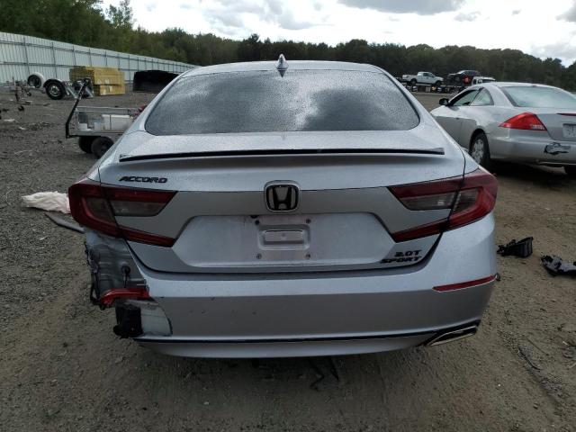1HGCV2F39LA009789 - 2020 HONDA ACCORD SPORT SILVER photo 6