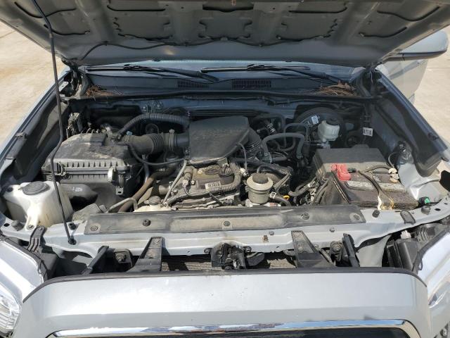 5TFAX5GN1LX188537 - 2020 TOYOTA TACOMA DOUBLE CAB GRAY photo 11