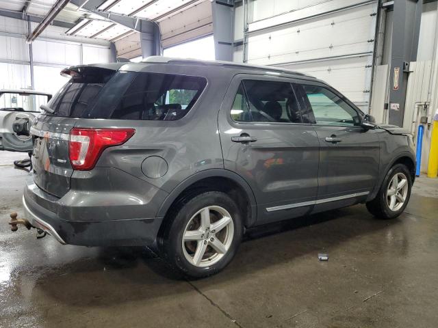 1FM5K8D83GGA85556 - 2016 FORD EXPLORER XLT Gris foto 3