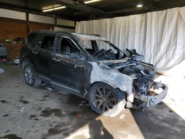 1FM5K8F84HGB81680 - 2017 FORD EXPLORER LIMITED BLACK photo 4