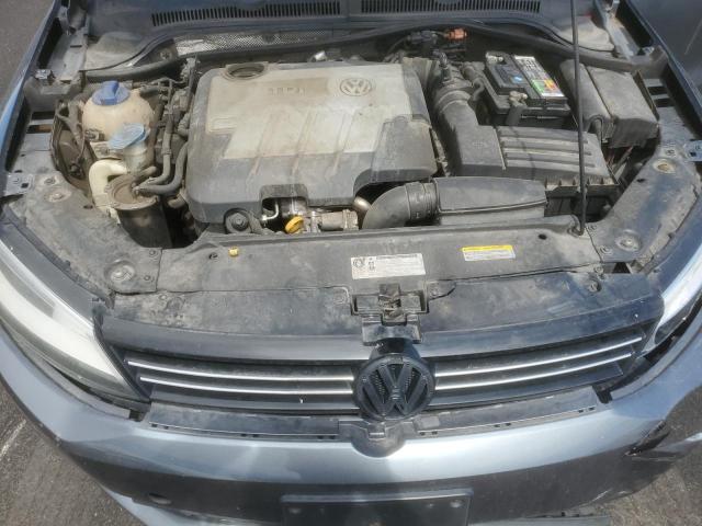 3VWLL7AJ4EM385553 - 2014 VOLKSWAGEN JETTA TDI Մոխրագույն լուսանկար 11