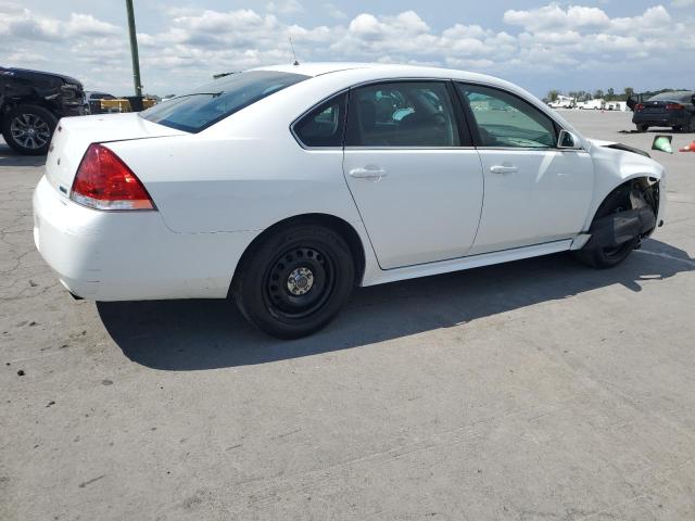 2G1WD5E33D1263388 - 2013 CHEVROLET IMPALA POLICE WHITE photo 3