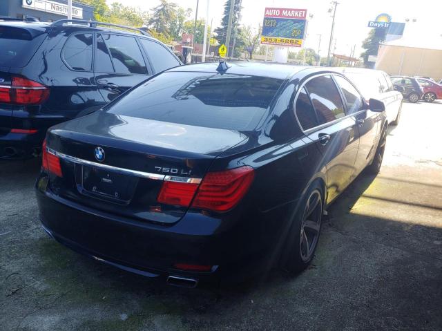 WBAKC8C58CC435970 - 2012 BMW 750 LXI GRAY photo 4