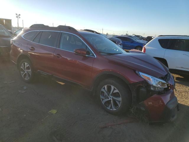 4S4BTANCXL3217143 - 2020 SUBARU OUTBACK LIMITED MAROON photo 4