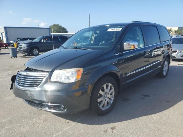 2A4RR8DG6BR714138 - 2011 CHRYSLER TOWN & COU TOURING L GRAY photo 1