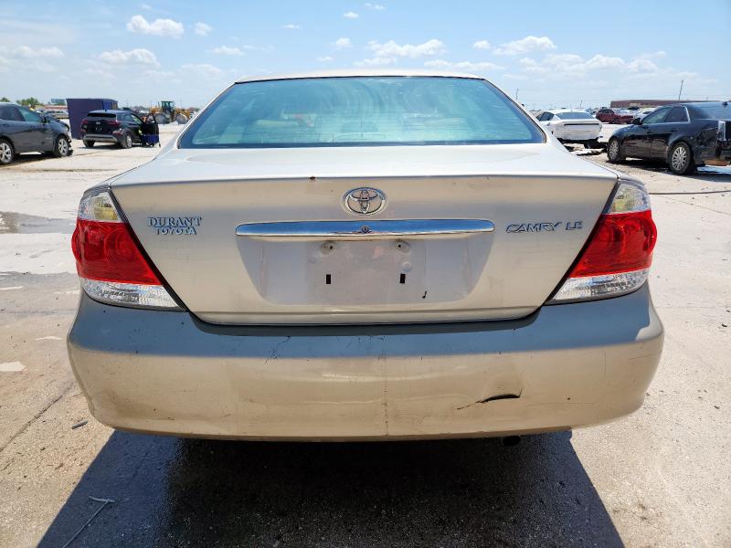 4T1BE32K95U083546 - 2005 TOYOTA CAMRY LE GOLD photo 6