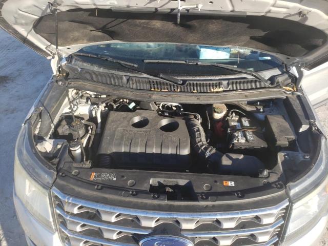 1FM5K7DH0HGA58777 - 2017 FORD EXPLORER XLT SILVER photo 11