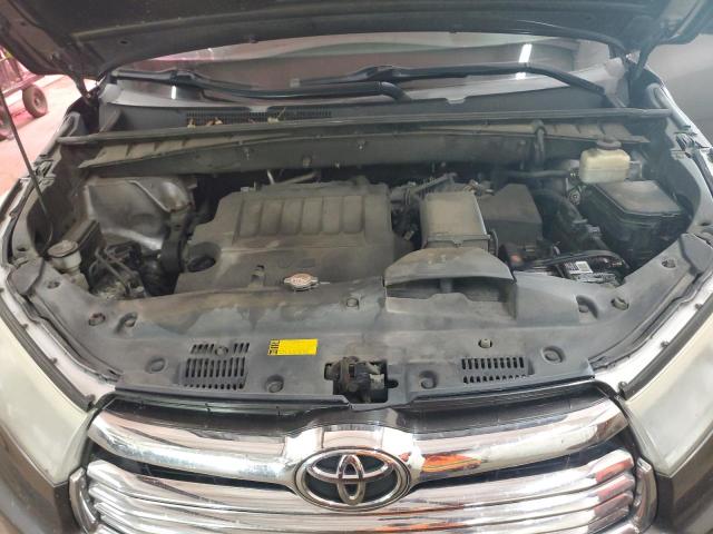 5TDJKRFH0GS295205 - 2016 TOYOTA HIGHLANDER XLE GRAY photo 12