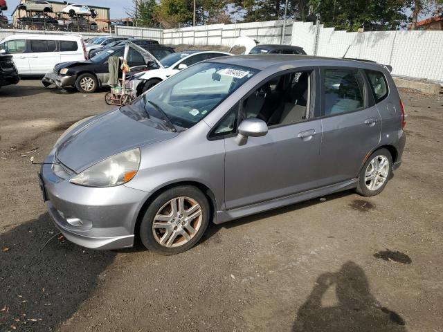 JHMGD37687S023571 - 2007 HONDA FIT S ვერცხლისფერი ფოტო 1