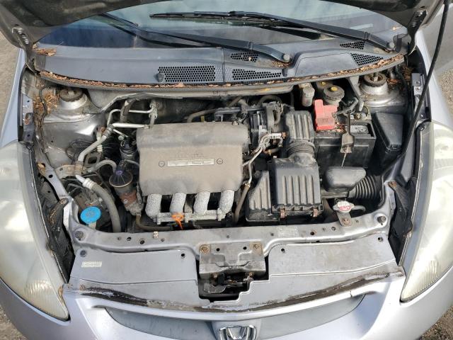 JHMGD37687S023571 - 2007 HONDA FIT S ვერცხლისფერი ფოტო 11