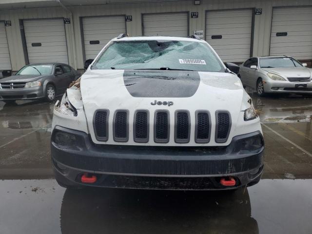 1C4PJMBB6FW594004 - 2015 JEEP CHEROKEE TRAILHAWK WHITE photo 5