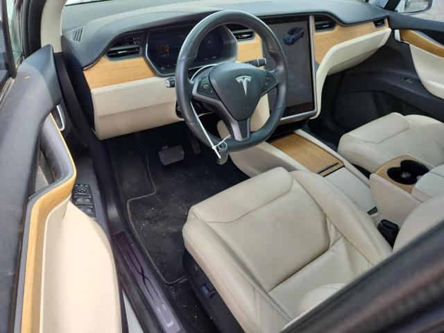 5YJXCAE21KF147213 - 2019 TESLA MODEL X Biały zdjęcie 8