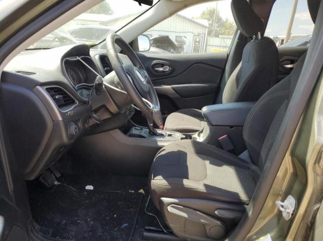 1C4PJLCB5KD357504 - 2019 JEEP CHEROKEE LATITUDE Yeşil fotoğraf 7