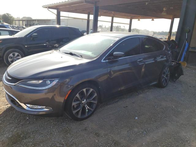 1C3CCCCGXFN510550 - 2015 CHRYSLER 200 C GRAY photo 1