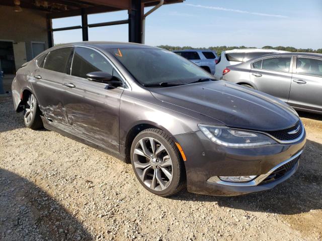 1C3CCCCGXFN510550 - 2015 CHRYSLER 200 C GRAY photo 4