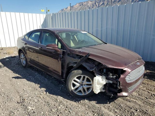 3FA6P0HR2DR350878 - 2013 FORD FUSION SE BURGUNDY photo 4