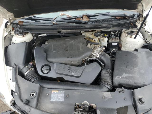 1G1ZE5E70AF323709 - 2010 CHEVROLET MALIBU LTZ თეთრი ფოტო 11