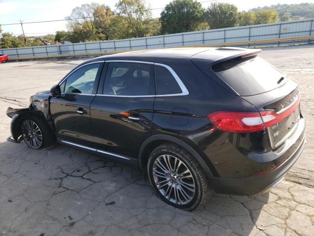 2LMPJ6LR1HBL18891 - 2017 LINCOLN MKX RESERVE أسود صورة 2