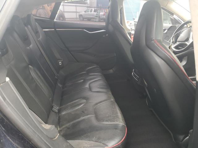 5YJSA1H18EFP52207 - 2014 TESLA MODEL S ლურჯი ფოტო 10