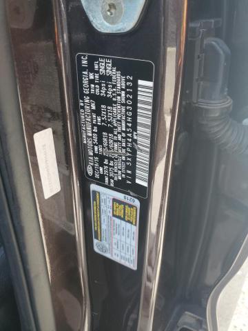 5XYPH4A54HG302132 - 2017 KIA SORENTO EX BROWN photo 14