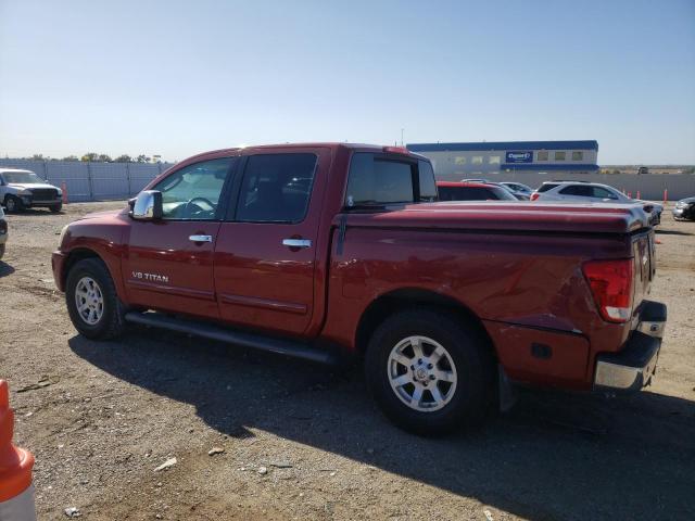 1N6AA07B45N510397 - 2005 NISSAN TITAN XE MAROON photo 2