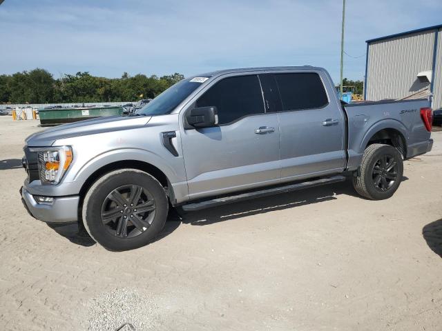 1FTEW1C83MKE52109 - 2021 FORD F150 SUPERCREW SILVER photo 1