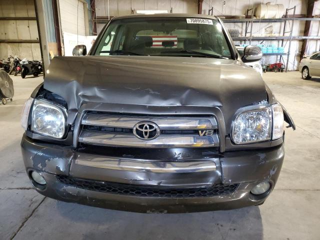 5TBDT44116S507667 - 2006 TOYOTA TUNDRA DOUBLE CAB SR5 GRAY photo 5