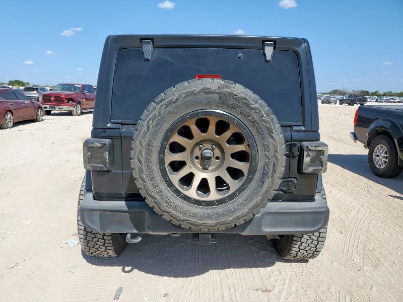 1C4HJXDG6JW117659 - 2018 JEEP WRANGLER UNLIMITED SPORT Schwarz Foto 6