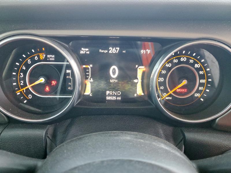 1C4HJXDG6JW117659 - 2018 JEEP WRANGLER UNLIMITED SPORT Schwarz Foto 9