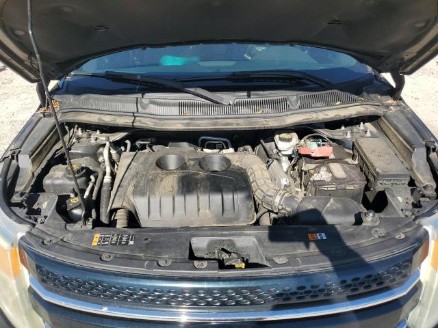 1FM5K7F9XFGB22035 - 2015 FORD EXPLORER LIMITED GREEN photo 12