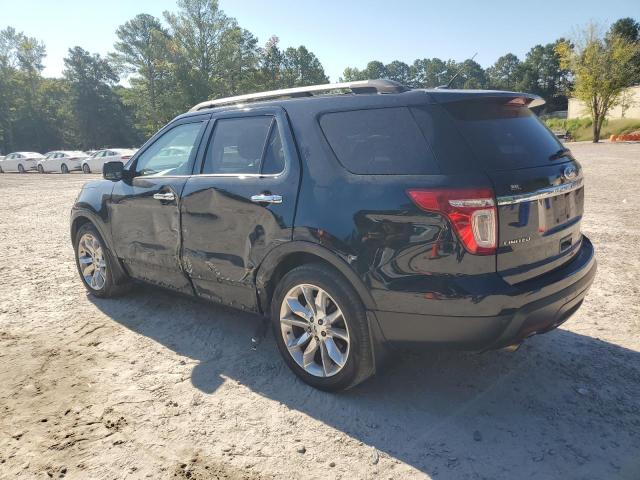 1FM5K7F9XFGB22035 - 2015 FORD EXPLORER LIMITED GREEN photo 2