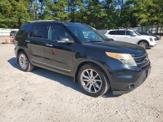 1FM5K7F9XFGB22035 - 2015 FORD EXPLORER LIMITED GREEN photo 4