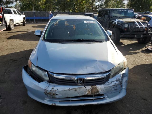 2HGFB2F59CH544002 - 2012 HONDA CIVIC LX BLUE photo 5